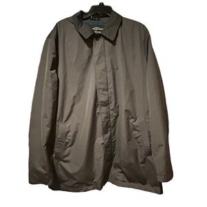 Nick Graham Climate Couture‎ Men’s Rain Jacket Overcoat XL Full Zip Gray